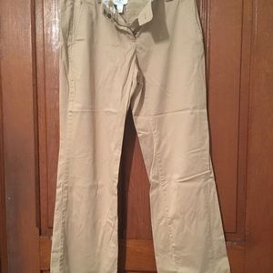 Loft khaki dress pants